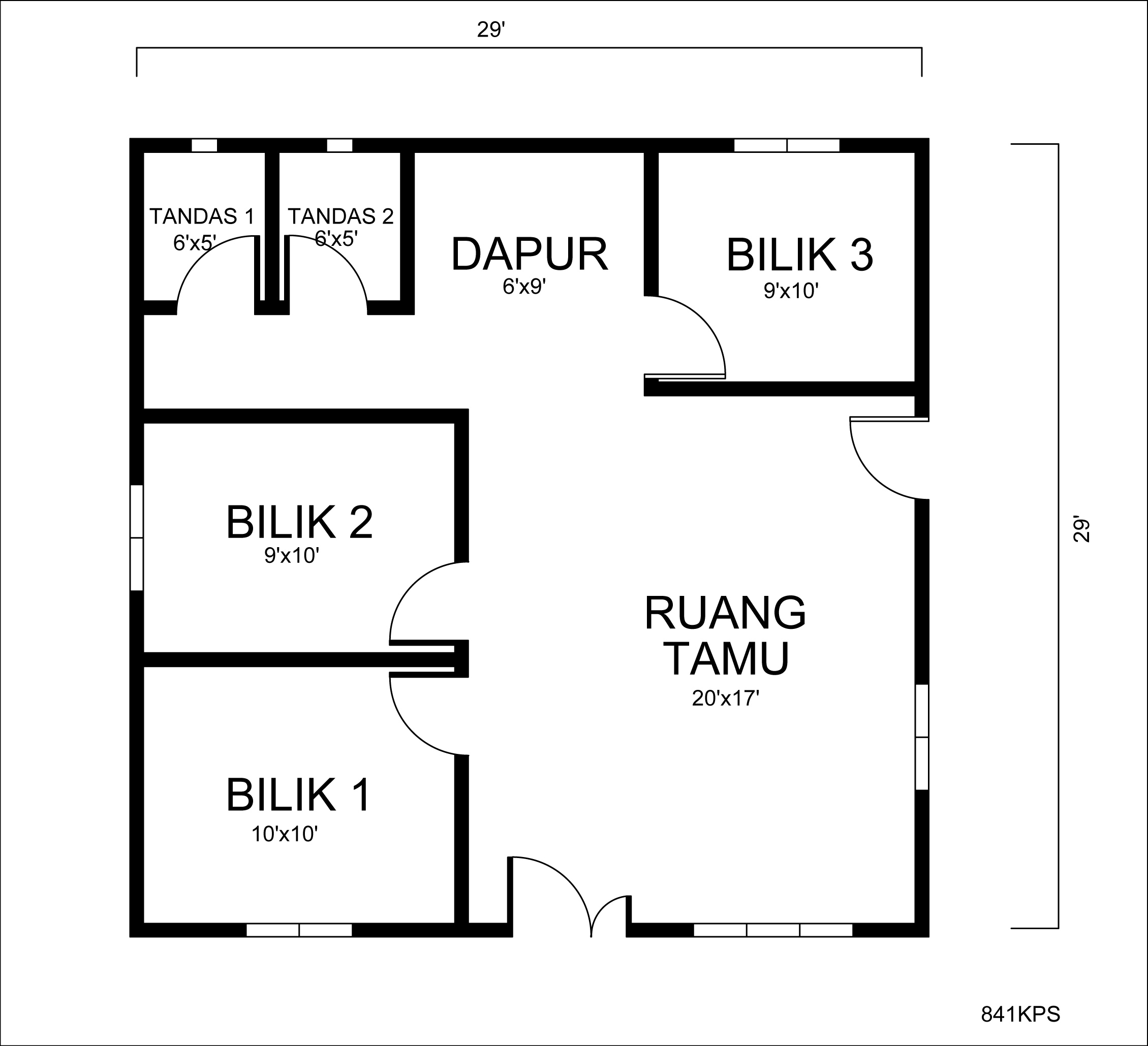 Rumah Type A – 80k – Kontraktor Selangor